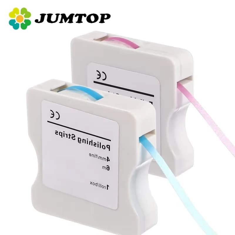JUMTOP Dental Polishing Strip Roll Fine/Medium Resin Tooth Grinding Sanding Teeth Whitening Dentistry Tools