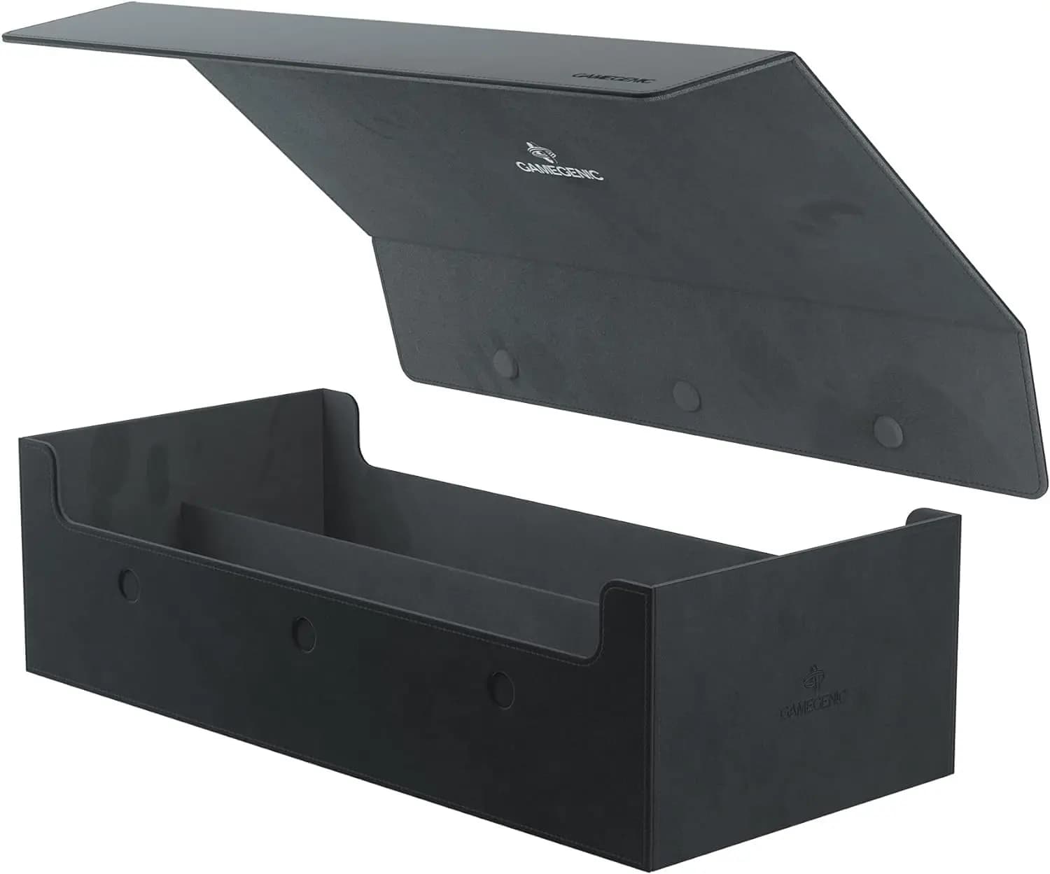 Dungeon Card Holder Box for Over 1100 Cards, Black - Premium Card Holder for Collectable Card Games
