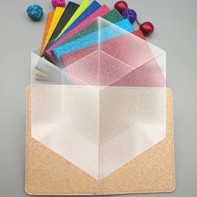 Versatile Waterproof Travel Passport Holder PU Leather with Slots for Cards and IDs