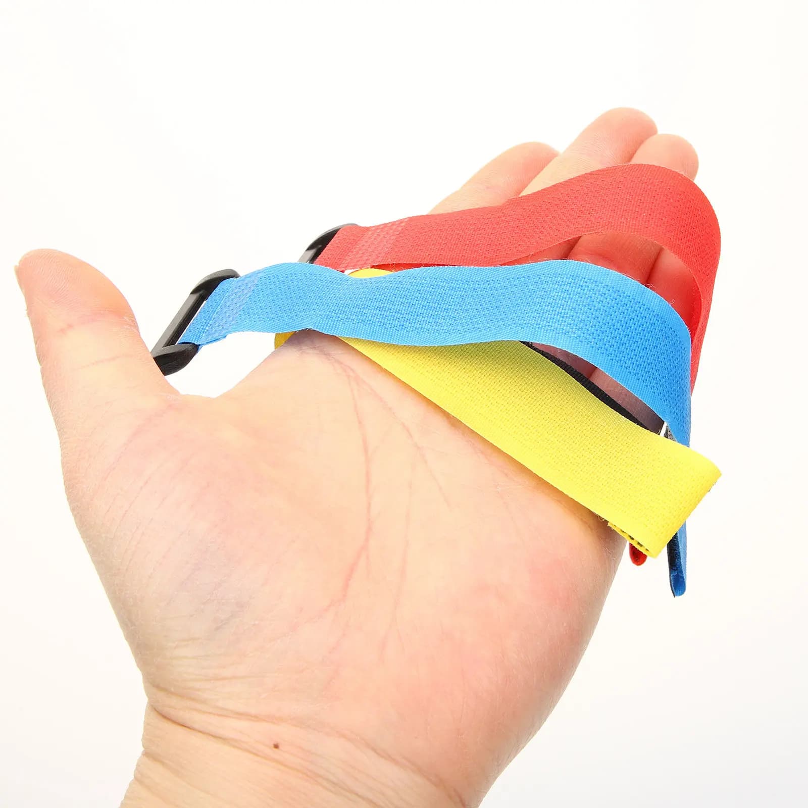 10 Pezzi Cinghie Regolabili e Resistenti per Canne da Pesca, Accessori per la Pesca all'Aperto, Supporto Portatile per Canne