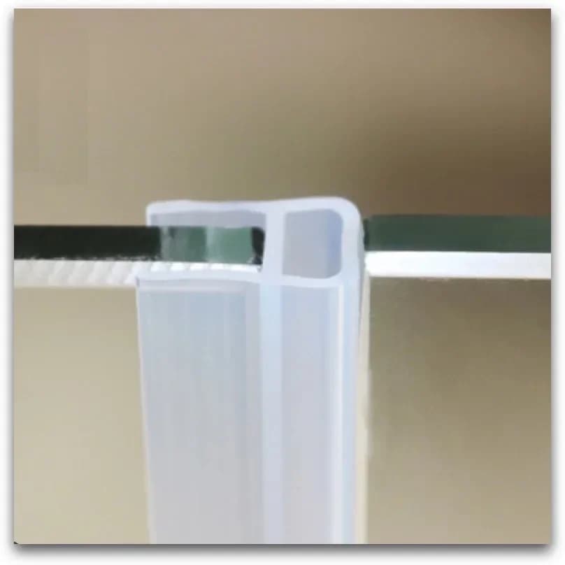 5M paraspifferi striscia di tenuta in Silicone anta scorrevole in vetro porta doccia finestra guarnizione di prevenzione delle collisioni 6mm 8mm 10mm 12mm