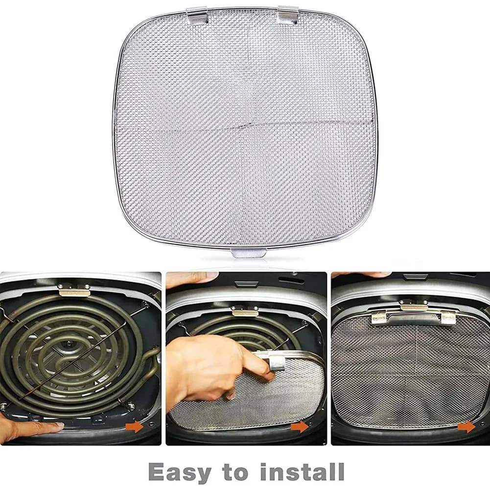 Splatter shield for Ninja Foodi AG301 internal grid 5 In 1, AG300 AG300C AG301C AG302 AG400 stainless steel