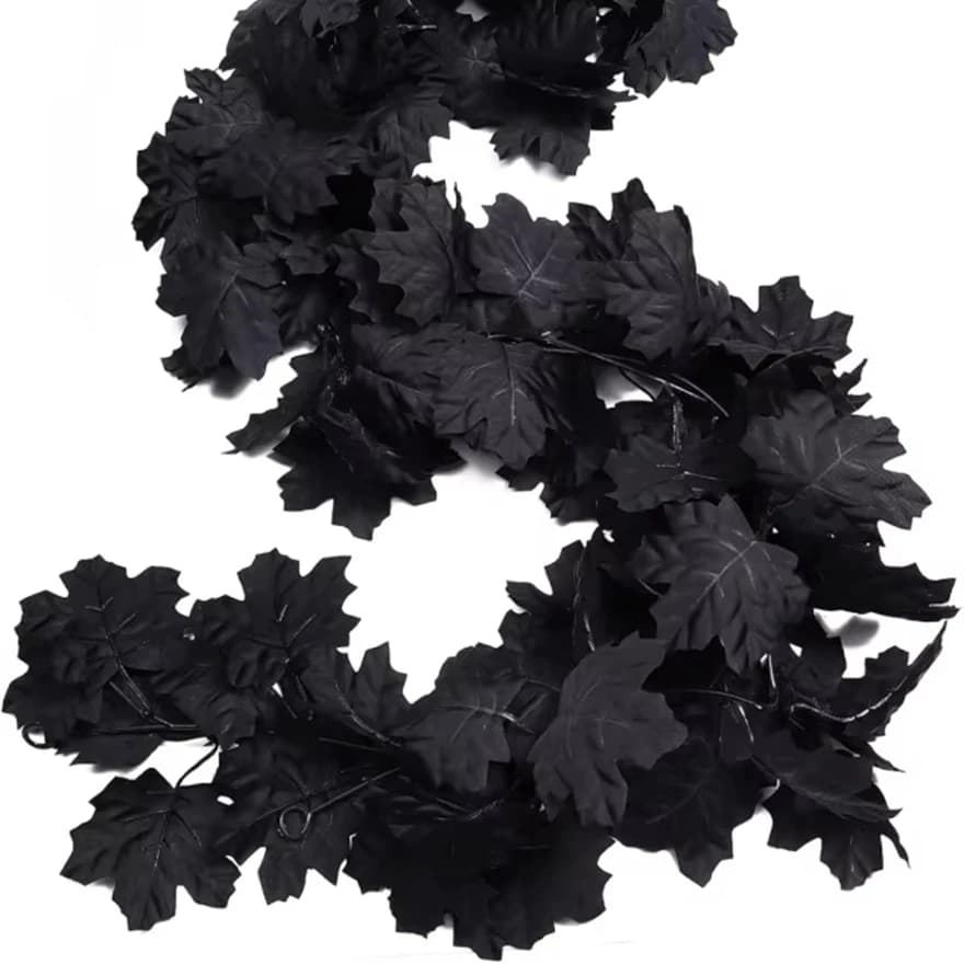 Artificial Plants Maple Leaves Vine Flower Halloween Christmas Garlands Wedding Home Room Garden Outdoor Decor Festival DIY Gift