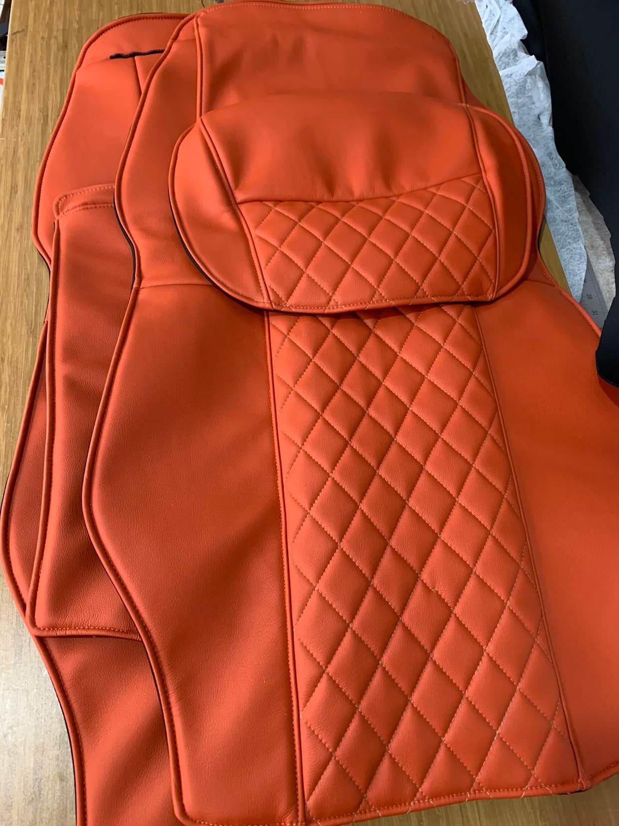 Suitable For Aojiahua Massage Chair 7598C Universal Leather Cover, Small Pillow, Small Cloak, Large Backrest, Integrated Cushion