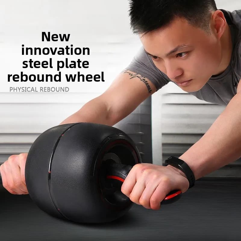 Silent Giant Wheel,Ab Rollers,Exercise and Fitness Tool, Abdominal Compression and Strengthening Device, Reducing Belly Pressure
