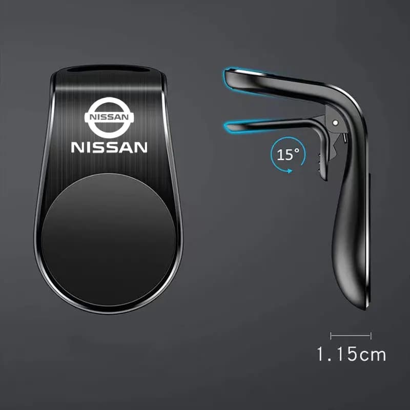 Supporto magnetico per telefono per auto Air Vent Supporti per telefono per auto Cellulare GPS per Nissan Rogue Pathfinder X-Trail GTR Qashqai Juke Patrol