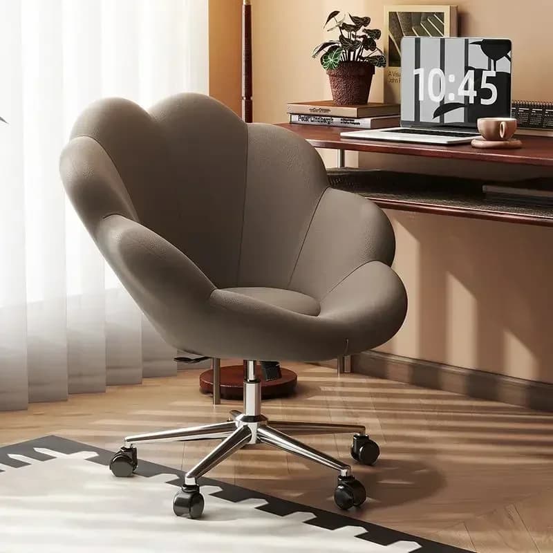 Creative Backrest Computer Chair Light Luxury Home Office Furniture Retro Liftable and Rotatable Gaming Chairs Designer Chair