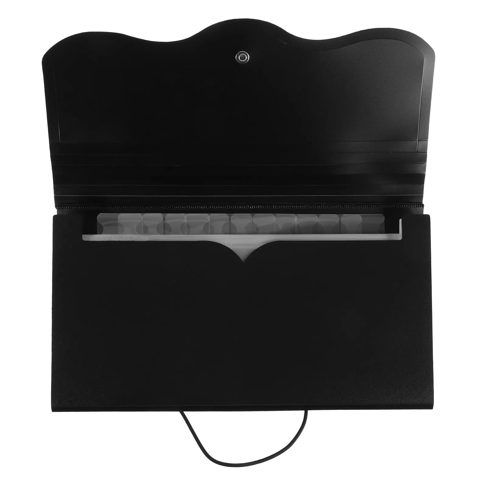 Organizzatore per Documenti a 13 Scomparti in Plastica, Porta Ricevute Impermeabile, Cartella Portadocumenti Portatile per Ufficio e Scrivania
