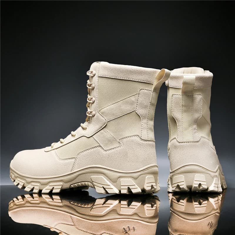 Men Tactical Boots Ultrallight Training Safety Army Boots Anti-Slip Male Breathable Outdoor High Quality Climbing Hiking Shoes