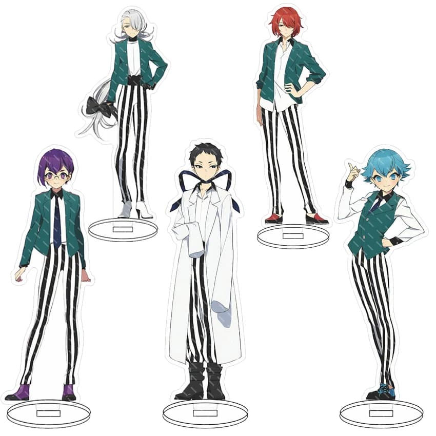 16CM Anime Acrylic Stand Bishounen Tanteidan Doujima Mayumi Soutouin Manabu Sakiguchi Nagahiro Cos Figure Ornaments Gifts