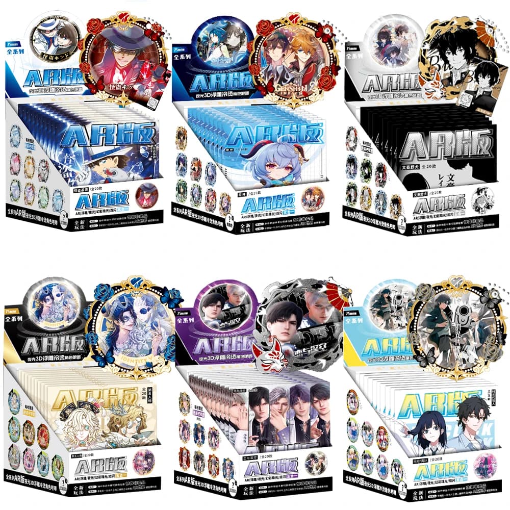 Gioco Anime Hot IP Badge Personaggi dei cartoni animati Creativo unico 75mm Spille nottilucenti in rilievo 3D sullo zaino Regali di compleanno per bambini