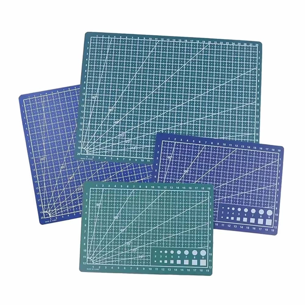 A3/A4 PP Tappetino da taglio Banco da lavoro Patchwork Taglio Pad Cucito Manuale Coltello fai da te Incisione Tagliere in pelle Sottostrato su un lato