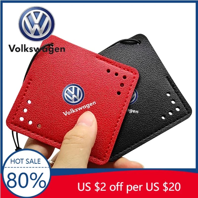 Profumatore d'aria per auto Volkswagen VW, ciondolo decorativo per Volkswagen Sagitar GTI Polo Passat R-Line Jetta