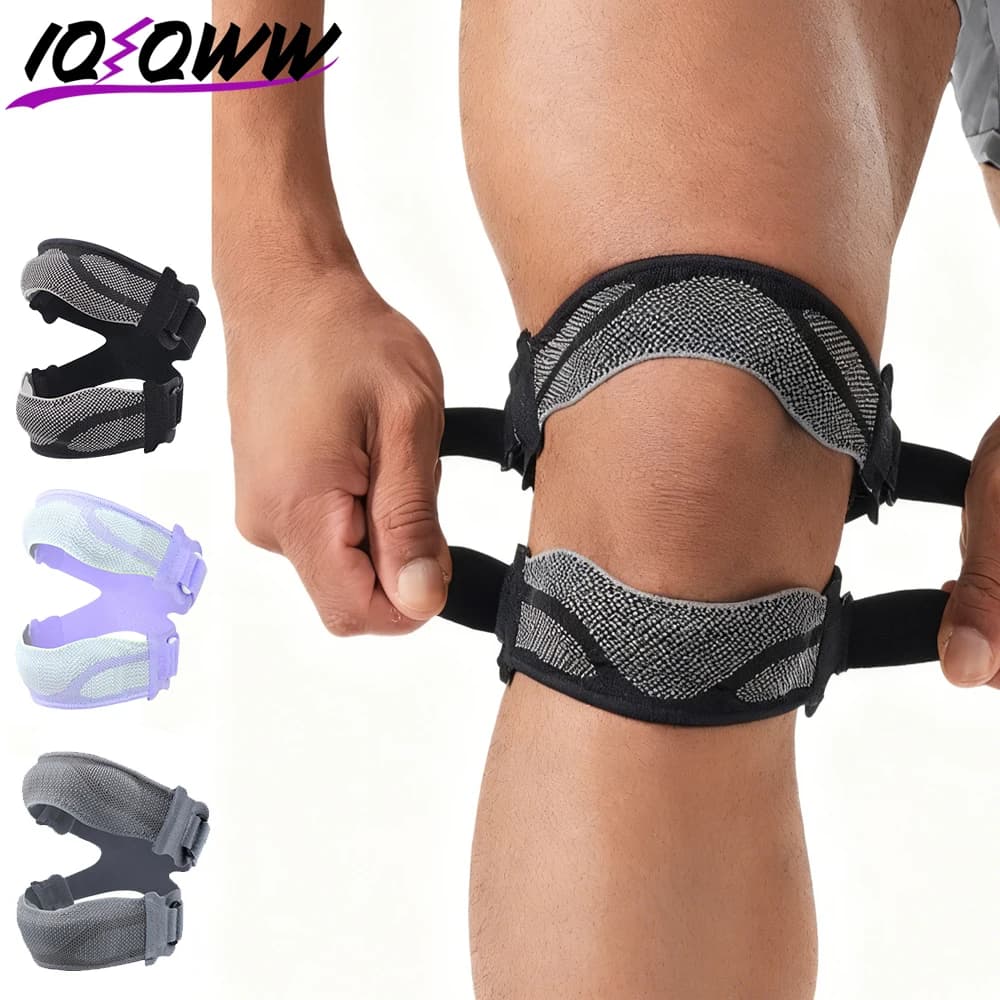 1 Pezzo Supporto per Ginocchio con Fascia Rotulea per Uomini e Donne, Fascia Professionale per Tendine Rotulee per Lesioni al Menisco, Artrite, Tendinite, Sollievo dal Dolore MCL