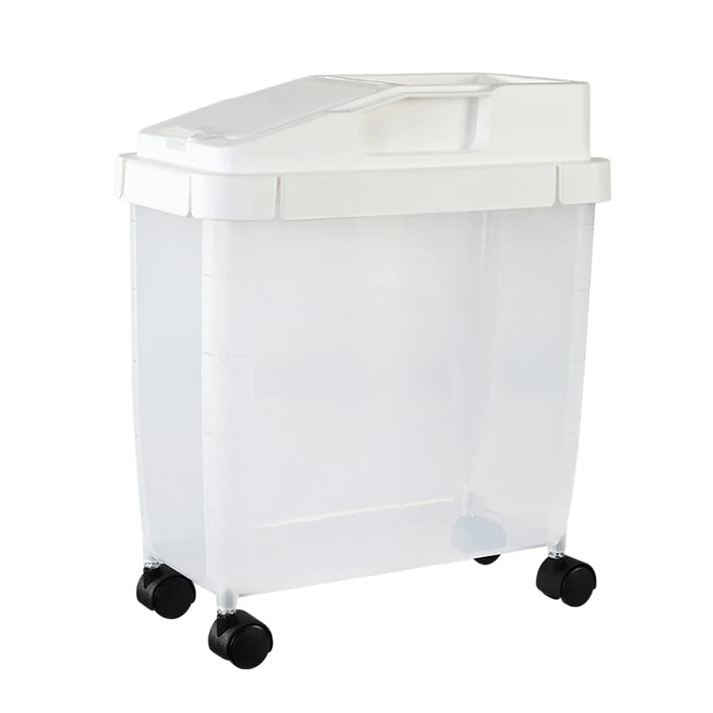 -Proof Storage Container Organizer Pulley Pet Food Tank for Catering