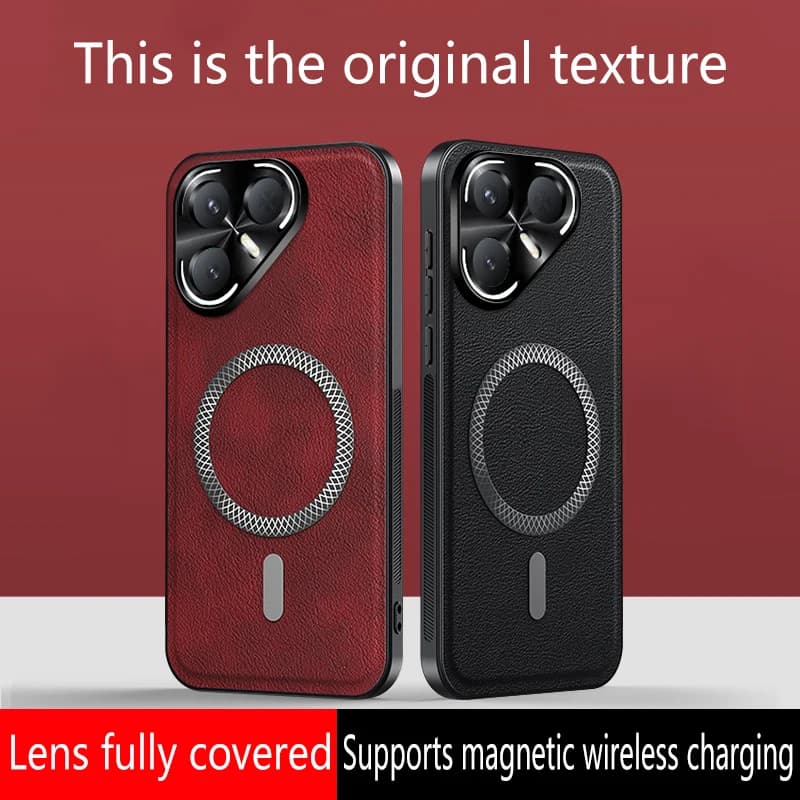 Custodia in pelle PU con ricarica wireless per Tecno Pova 7 5G 7 Pro, cover posteriore magnetica antiurto per Tecno Pova 7 Pro 5G Bumper