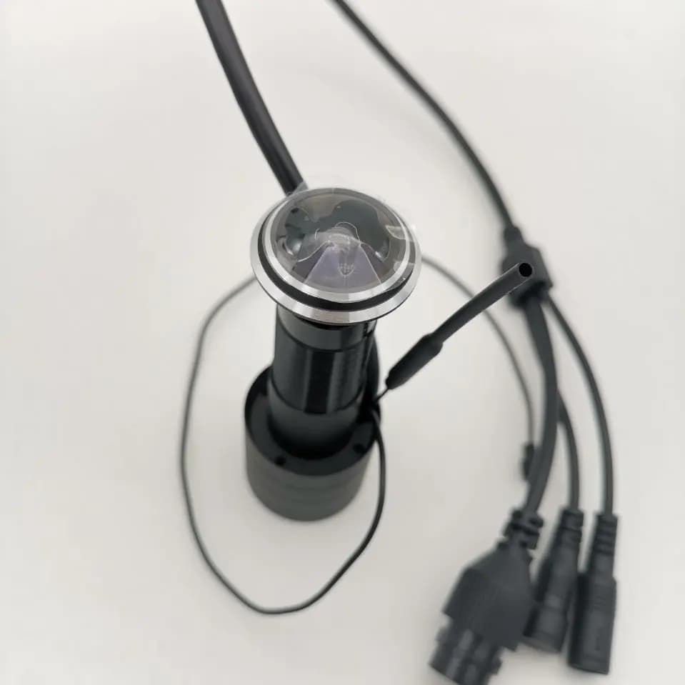 Telecamera Cat Eye WiFi con scheda SD Campanello visivo Modulo telecamera di sorveglianza IP da 2 MP