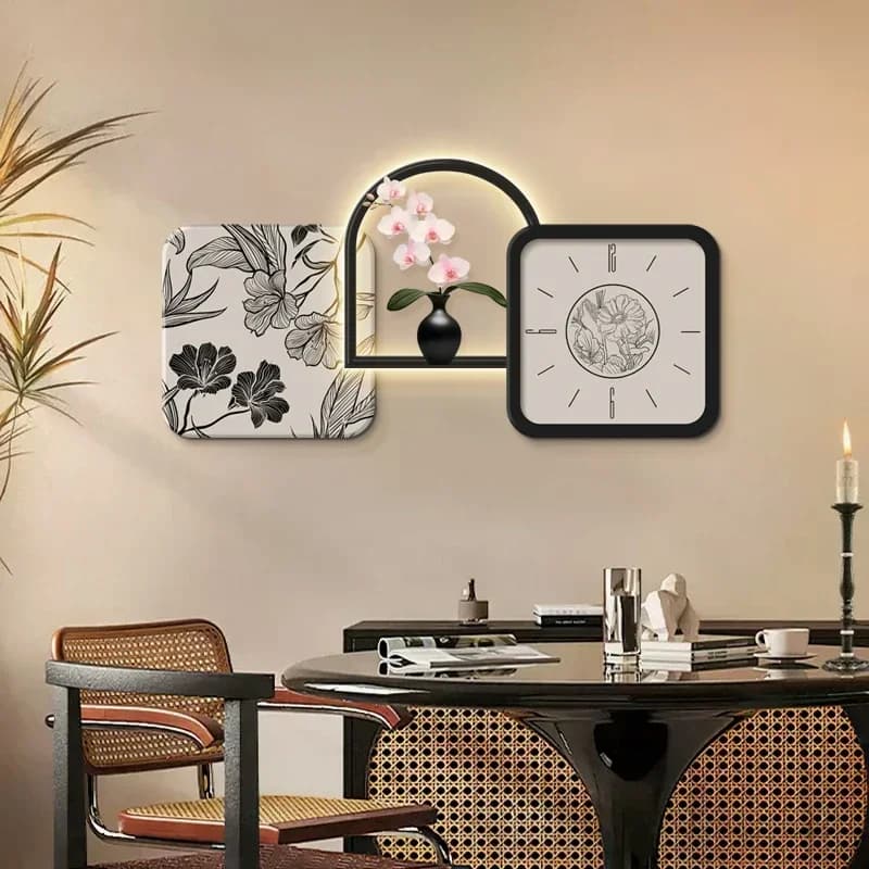 Elegant wall clocks with Nordic design Large premium luxury wall clock for living room Classic style Reloj De Pared Home decor