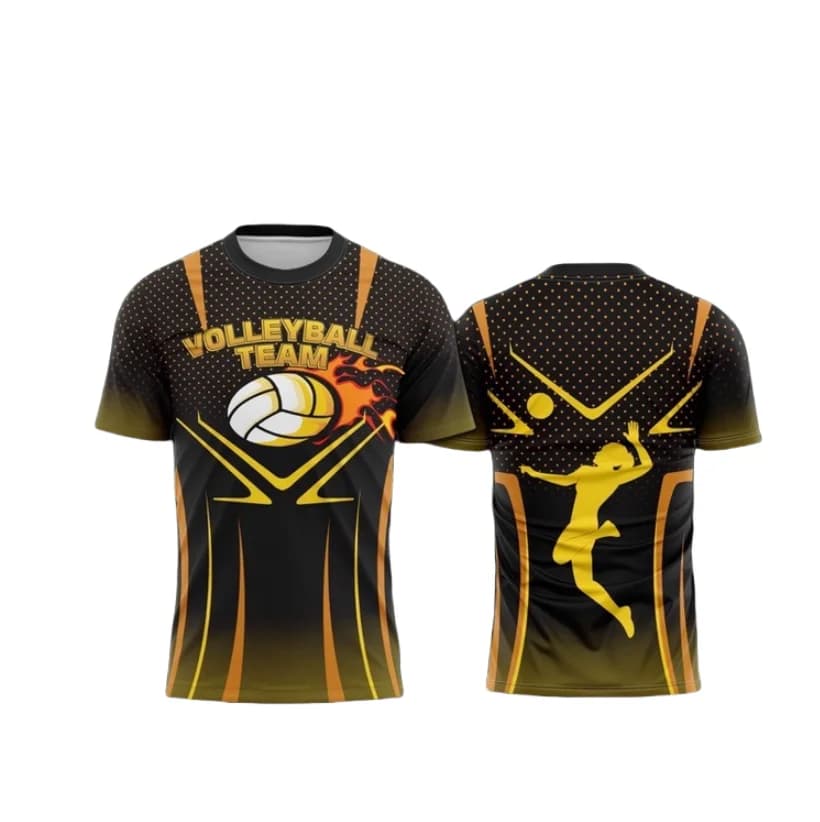 T-shirt da uomo stampata in 3D per sport da pallavolo estivi Nuovo pullover girocollo per il tempo libero T-shirt per sport all'aria aperta Top traspirante ad asciugatura rapida