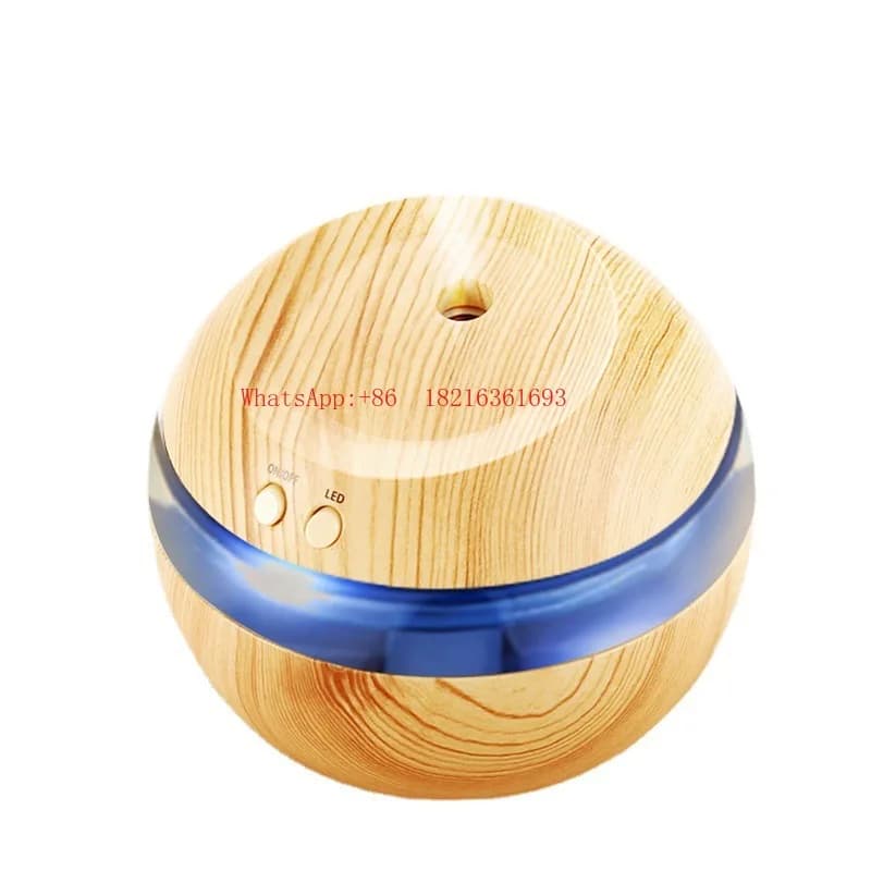 USB Mini venature del legno umidificatore casa auto ufficio purificatore macchina per aromaterapia