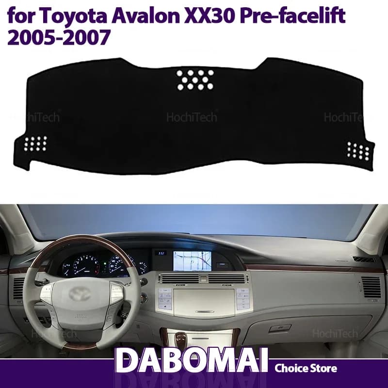 Per Toyota Avalon XX30 2005 2006 2007 Ombra Mantello Coperta Accessori Auto Cruscotto Copertura Cruscotto Zerbino Tappeto Pad