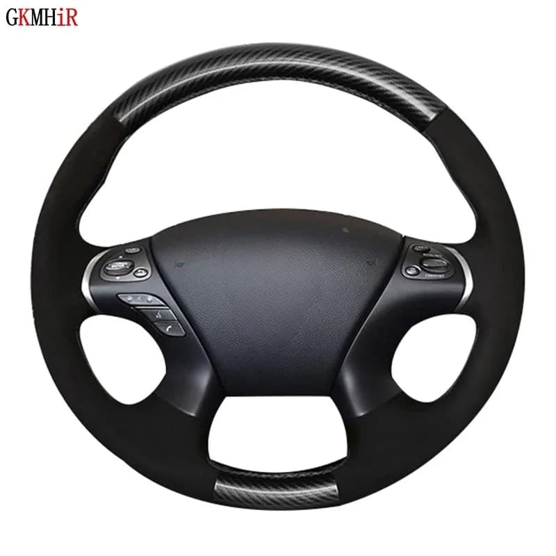Black carbon fiber anti-slip suede car cover for Infiniti JX35 2013 M M25 M35 M37 M56 Q70 QX60 for Nissan