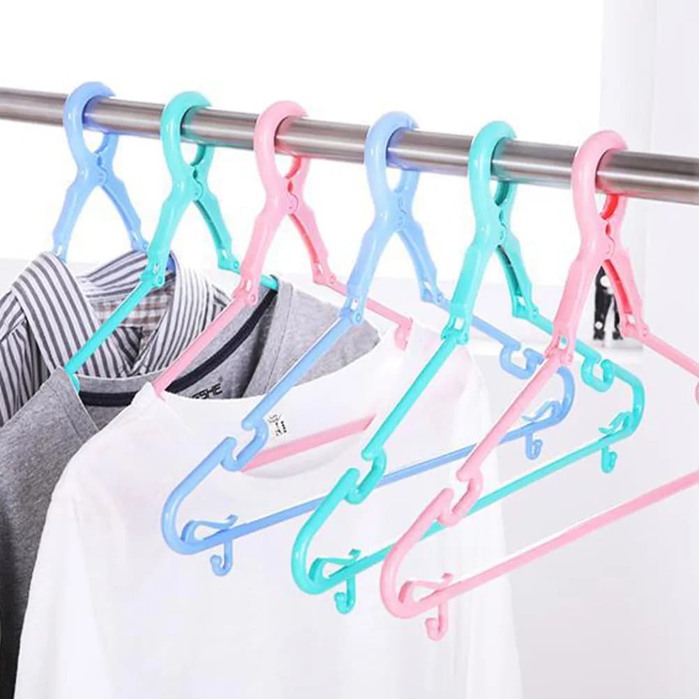 5 Pezzi Appendiabiti Antivento con Morsetto, Ganci in Plastica Resistenti per Asciugamani, Biancheria Intima, Sciarpe, Reggiseni, Magliette, Vestiti per Bambini, Pantaloni