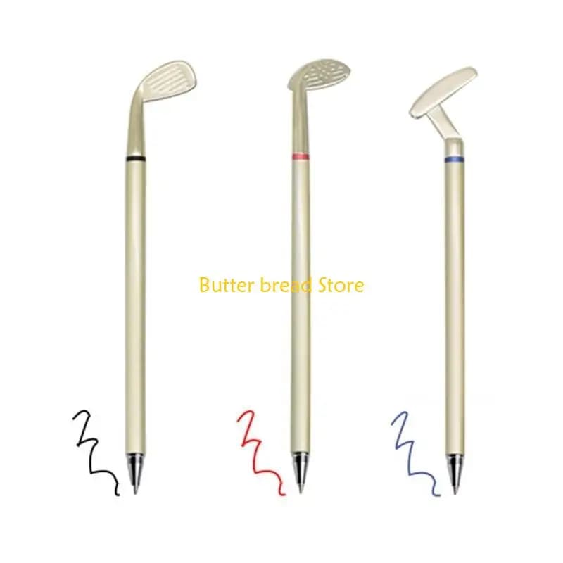 W89C 3 pezzi mini da golf penna a tazza per penna a da golf, penna da golf e tazza per penna da scrivania