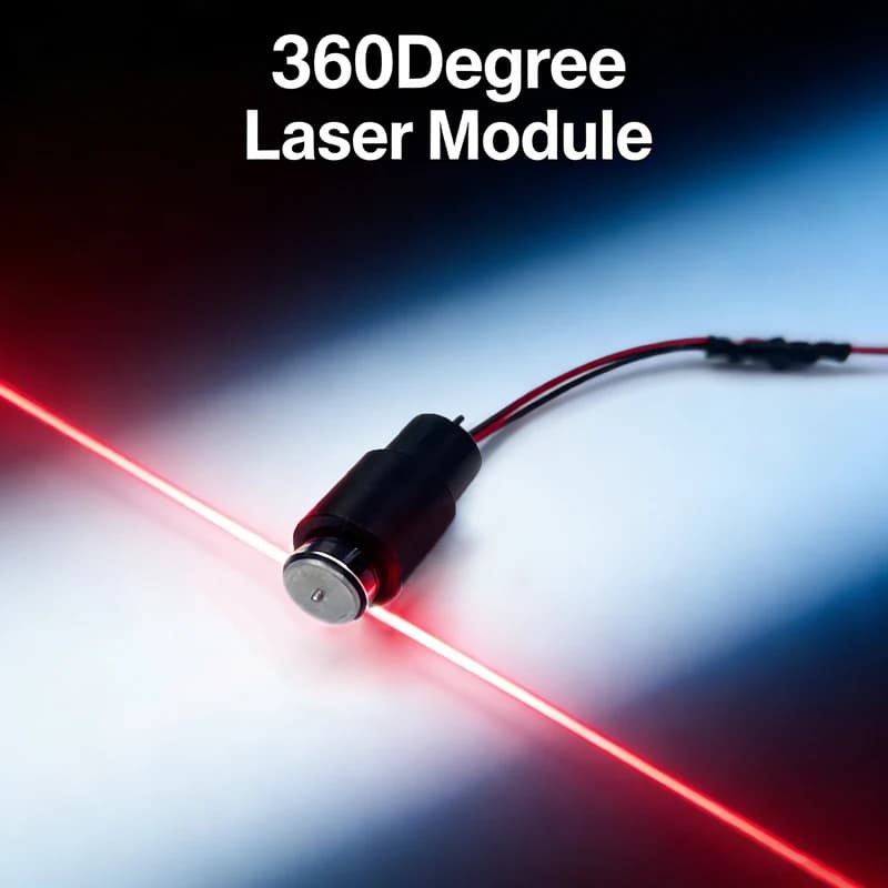 360 degree red line laser module 638nm Red line 10mW 30mW 150mW 200mW Laser module for laser engraving machine tester