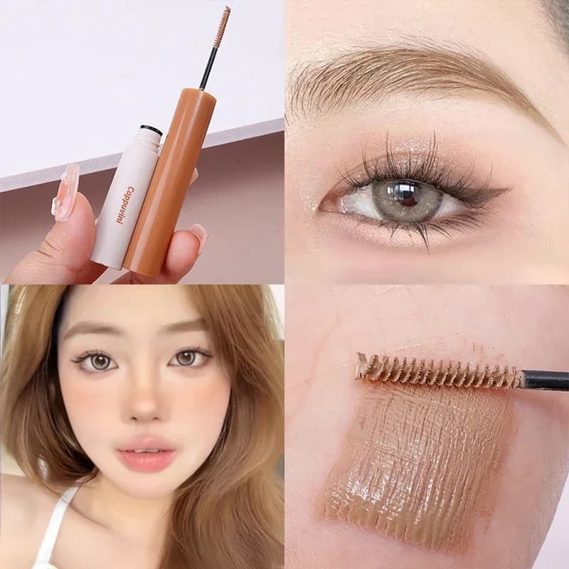 Natural Liquid Eyebrow Boosters Long-Term Waterproof Fast Drying No Waisting Beauty Mascara Eyebrows Makeup for Cosmetic Tattoos