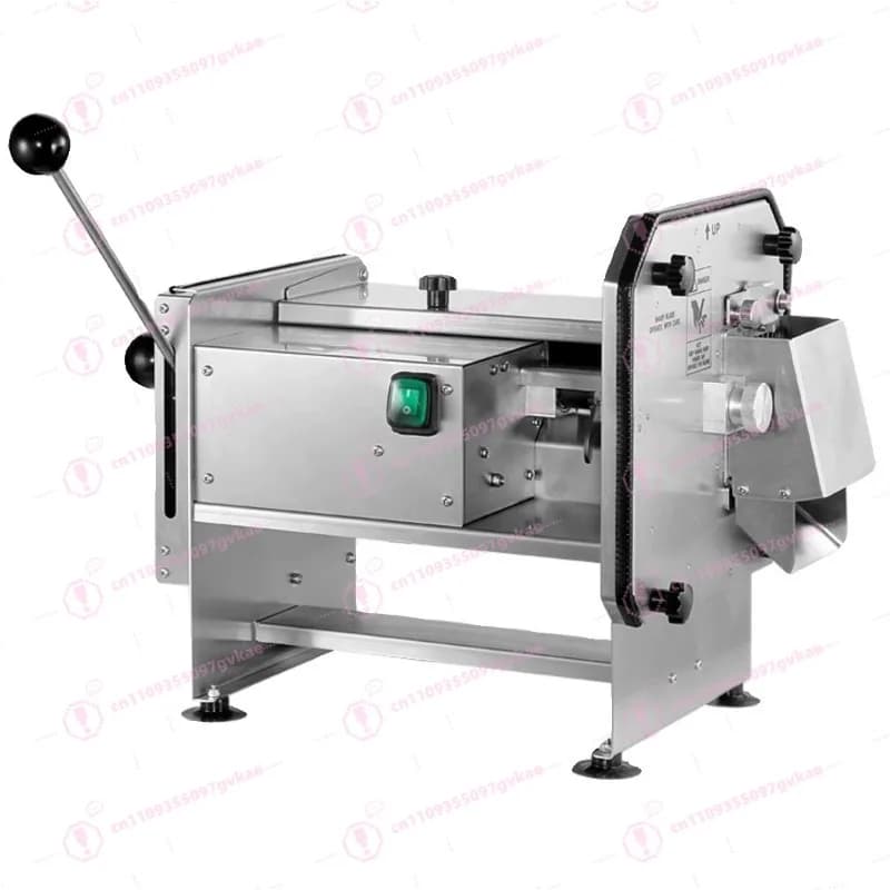 Macchina Elettrica Commerciale per Tagliare Verdure a Cubetti, Coltello a Griglia, Affettatrice per Patate, Utensile da Cucina