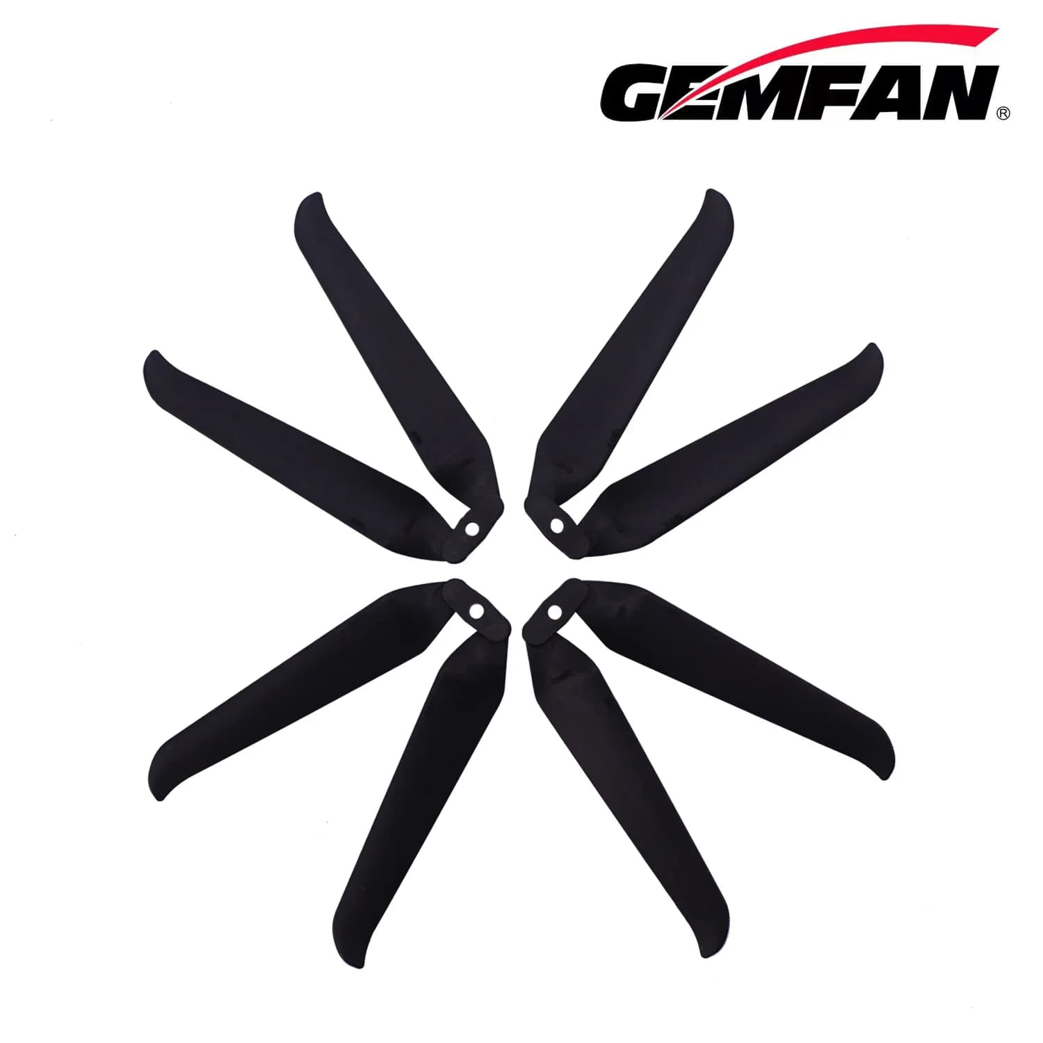 2 paia (2CW + 2CCW) Gemfan F1051 elica pieghevole da 10 pollici 2 pale / 3 pale in fibra di vetro nylon per droni FPV a lungo raggio da 10 pollici