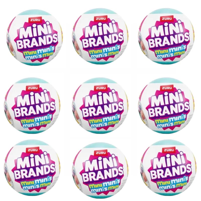 2026 Zuru Mini Brand Surprise Refrigerator Ball Mysterious Toy Decoration Model Blind Box Fill The Fridge Collection Surprise