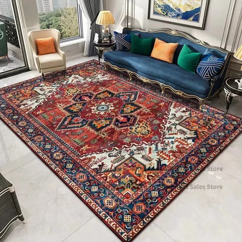 Tappeti Etnici Persiani Vintage VIKAMA, Tappeti Turchi – Adatti per Soggiorni e Camere da Letto; Tappeti Vintage, Tappetini per Ingresso, Decorazioni per la Casa