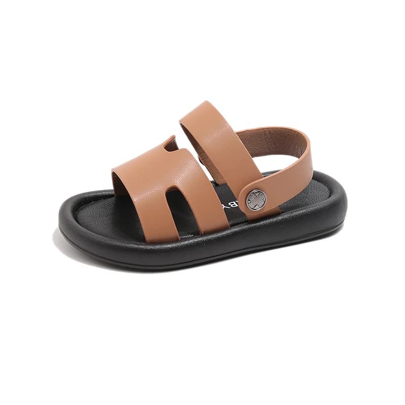 Moda primavera bambino sandalo estate nuova scarpa ragazzo ragazza pantofole fondo morbido antiscivolo scarpe per bambini pantofole sandalo da spiaggia in velcro per bambini