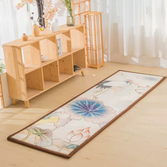 Super Smooth Extra Thick Flannel Zen Meditation Pad Large Anti-slip Household Sitting Mat Zazen Yoga Prayer Cushion