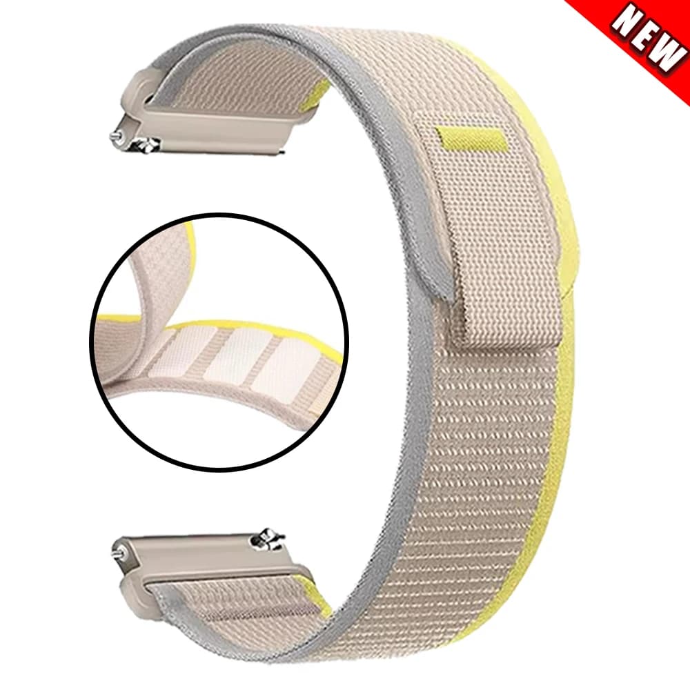 Cinturino in nylon 20mm 22mm per Samsung Galaxy 6/4 classic Active 2 cinturino sportivo per Samsung Galaxy Watch 7 6 5 4 40/44mm 5 Pro braccialetto