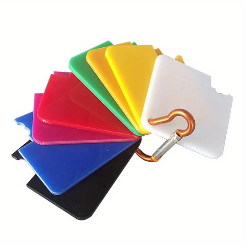 Set di strumenti raschietti per sigillante per carrozzeria auto, 8 pezzi, il raschietto in plastica sul lato della portiera dell'auto ha la stessa forma dell'originale.
