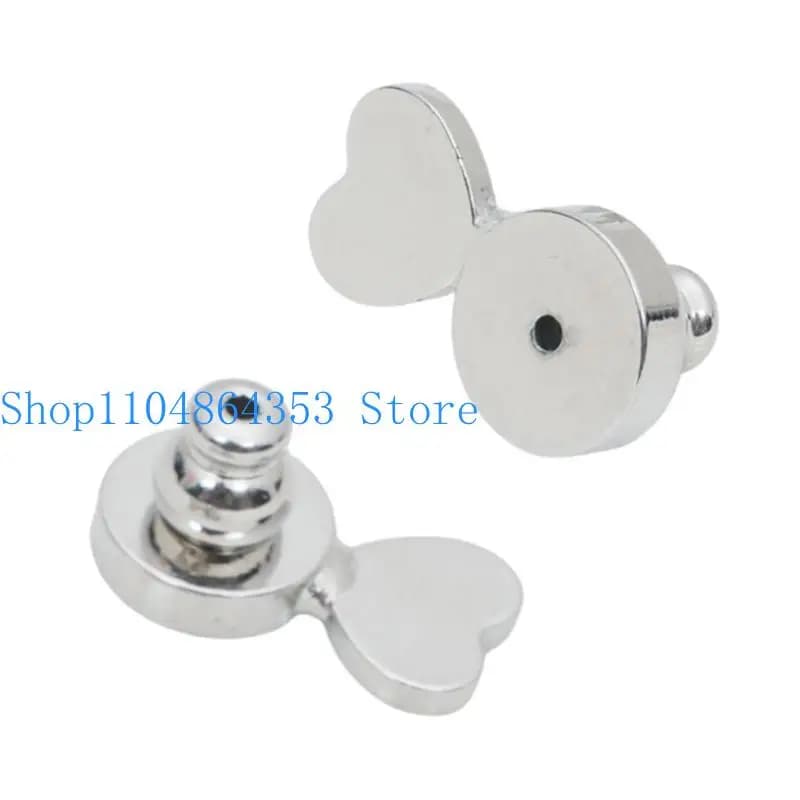 Supporti per Orecchini alla 1 Paio Placcato Oro, Soluzione per Orecchie Cadenti, Texture in Rame per Orecchini Pesanti