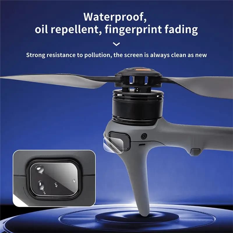 B92B for Nano Protective Film for DJI 4 Pro Drone, Dustproof Scratch Resistant Tempered Film with Heat Gun, US Plug