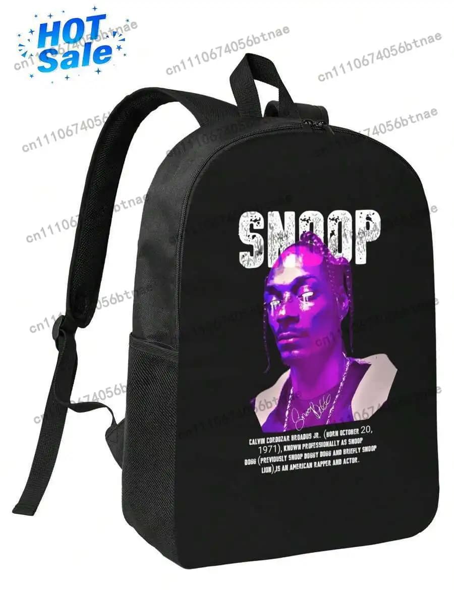 Hip-Hop Music Element Backpack, Cool Casual Backpack For Outdoor & School,