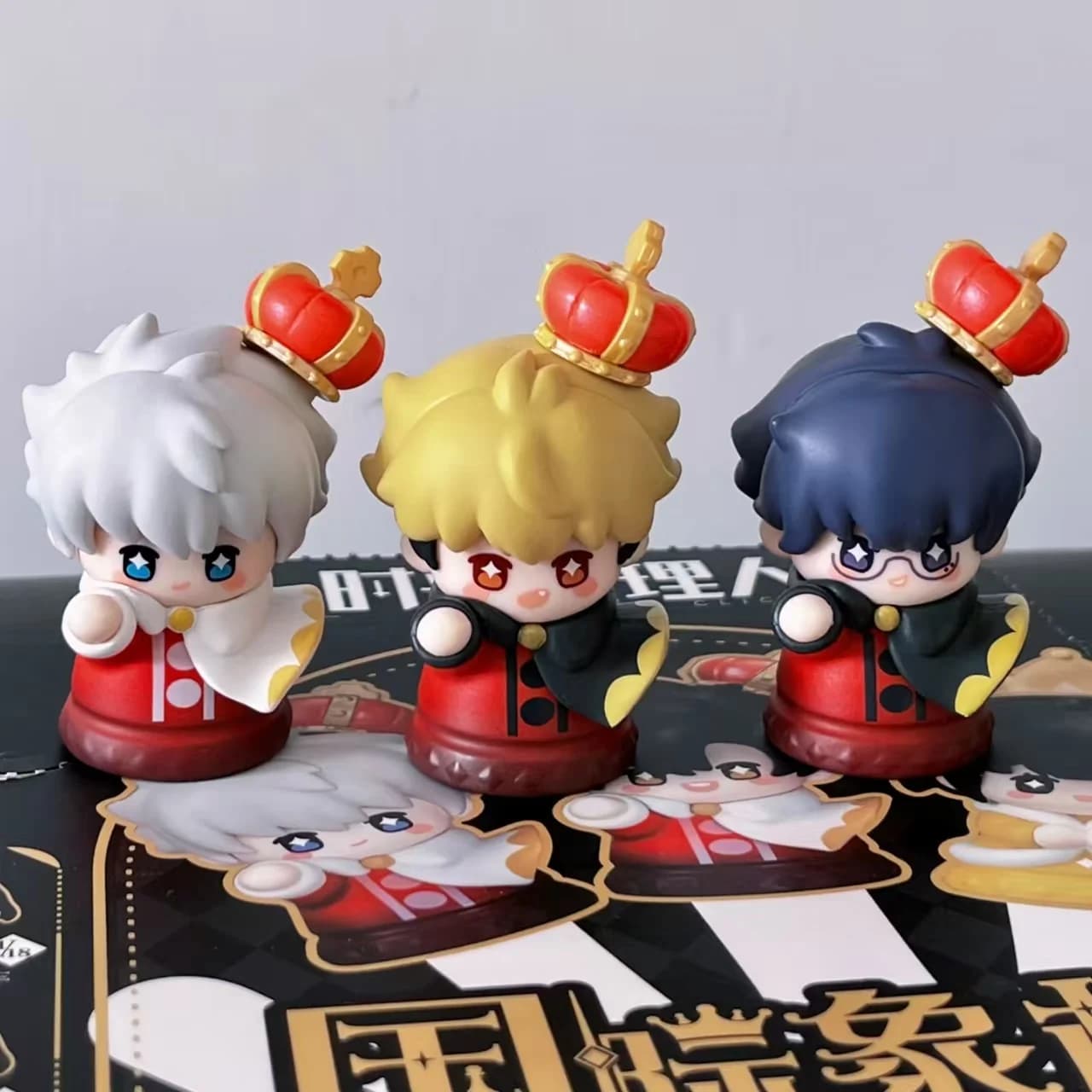 Hot Kawaii Model Gift Original Action Anime Figure Time Agent Chess Series Refers To The Puppet Trendy Play Handheld Ornament