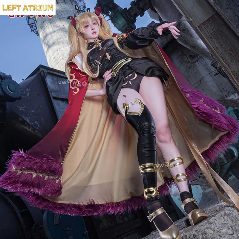 UWOWO Ereshkigal Cosplay Game Fatee/Grandd Orderr Lancer Ereshkigal Stage 1 Cosplay Costume Halloween Costume
