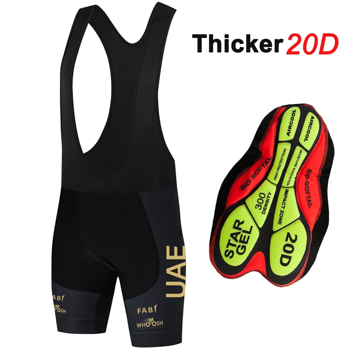 Men's Cycling Shorts UAE Women's New Fashion 2025 Sports Bike Shorts Ropa Cycling 20D Gel Quick Dry Bicycl Shorts Culottes