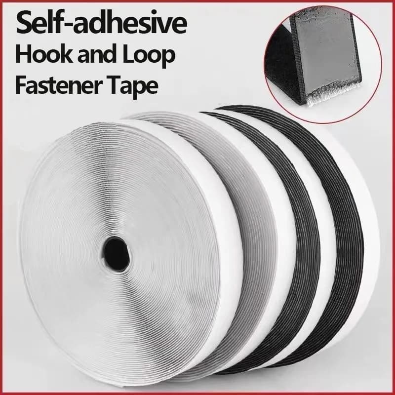 Nastro Adesivo in Velcro Resistente, Previene lo Scivolamento dei Cuscini del Divano, Patch in Velcro, Fissaggio per Cuscini, Strisce Adesive da Parete in Velcro