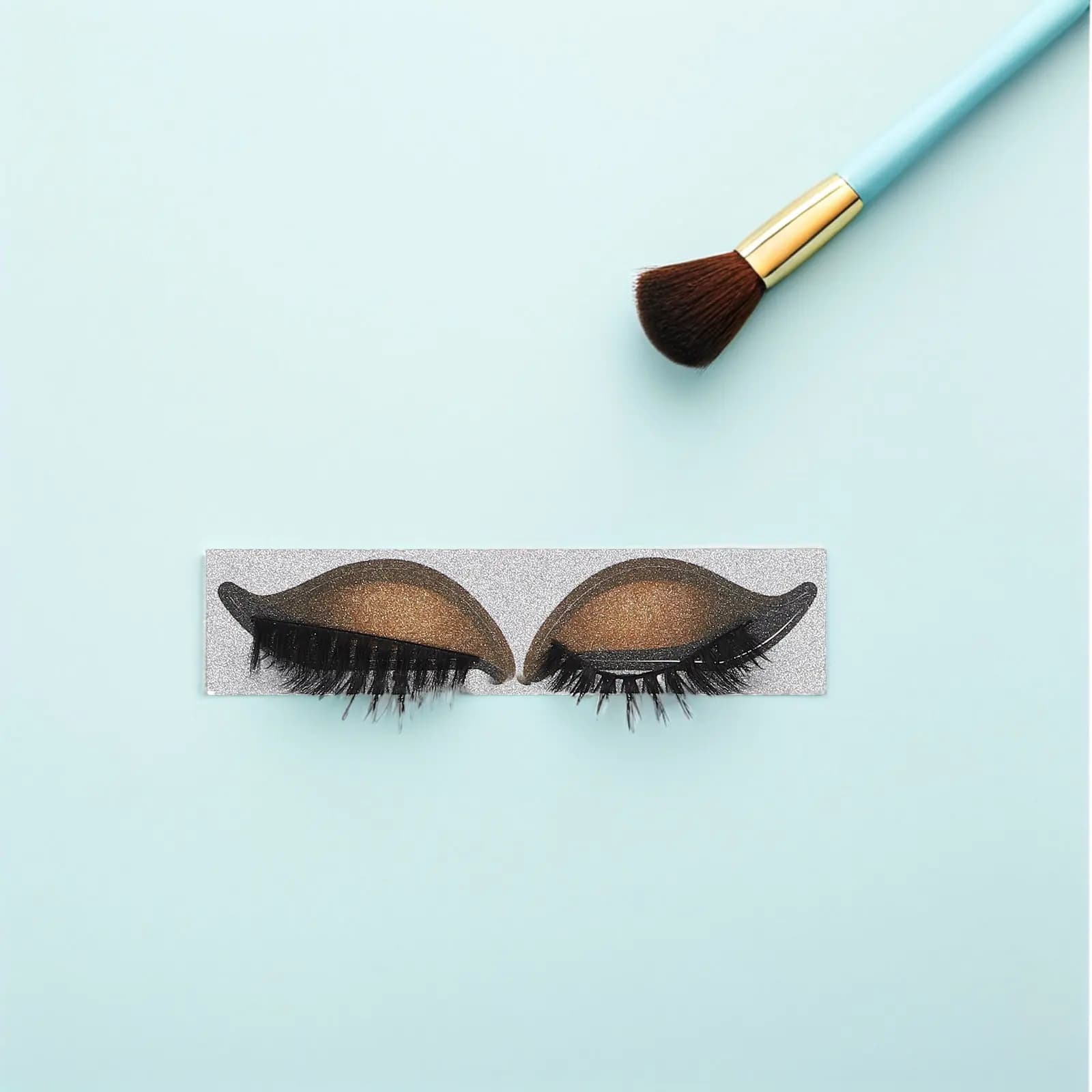 5Pairs Lazy Eyeshadow Eyelash Patch False Eyelash Sticker Set Pre-Cut Temporary Eyeshadow Tattoos Instant Eye Makeup Stickers