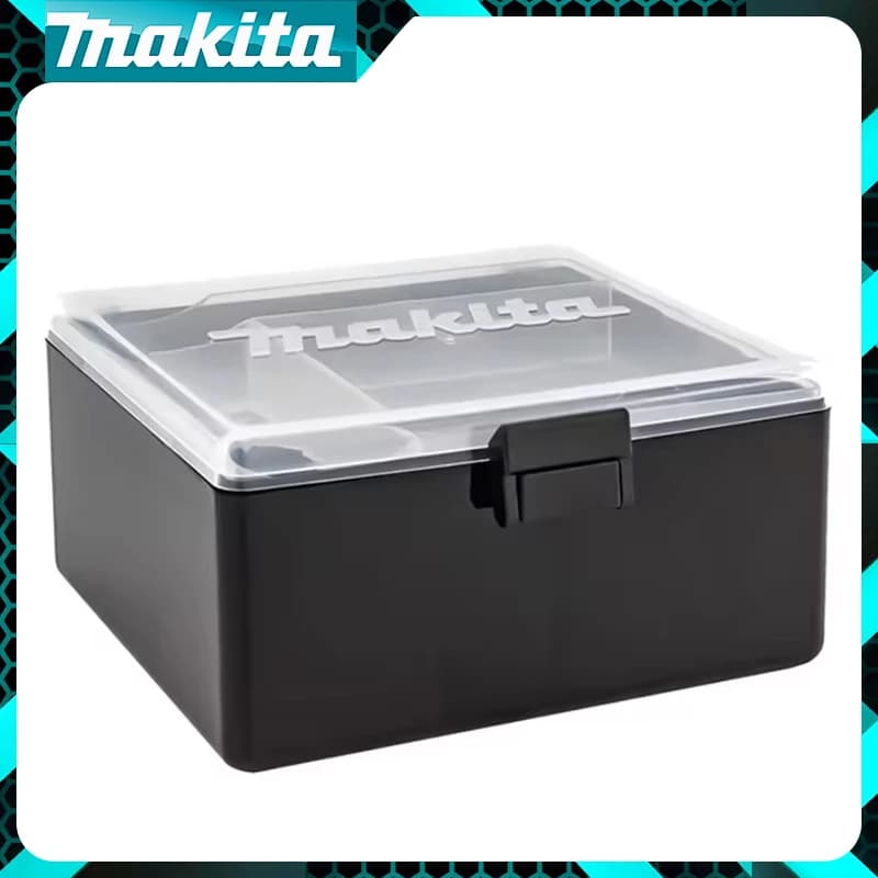Makita 824781 -0 Accessorio per strumenti con punta di stoccaggio portatile per barriera multifunzionale con scatola vuota trasparente in plastica