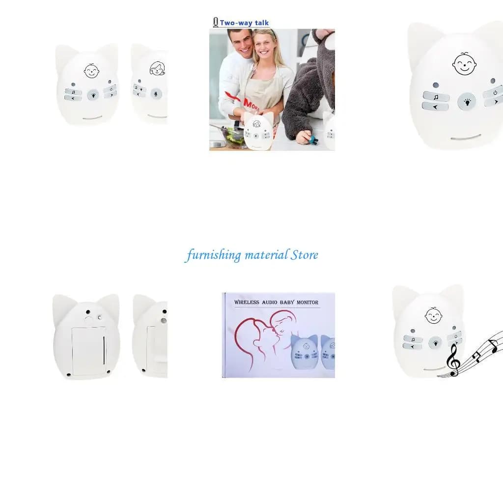 Y5GD Baby Monitor Wireless Portatile Walkie Talkie Allarme Telefono Citofono per Bambini