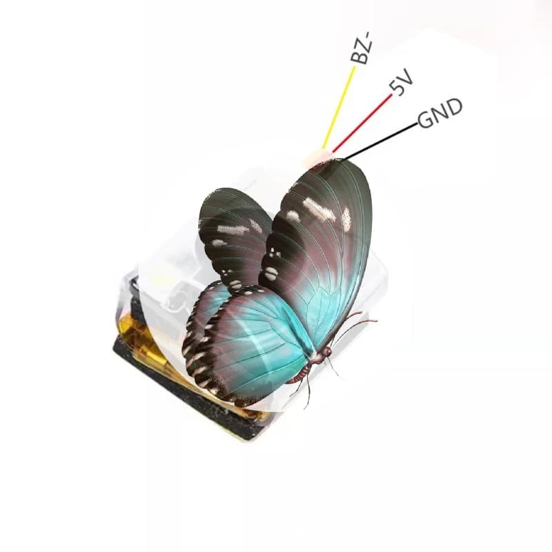 Nuovo Set Allarme Sonoro LED 100dB BB Ring Programmabile BF F7 YR50B_S per Droni FPV e Aeromodelli RC