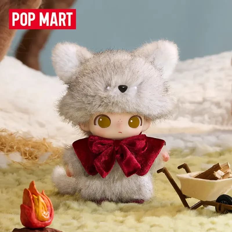 POP MART DIMOO The Secret Theatre Club Series Ciondolo in vinile e peluche Blind Box Sorpresa Mystery Box Action Figure da Collezione